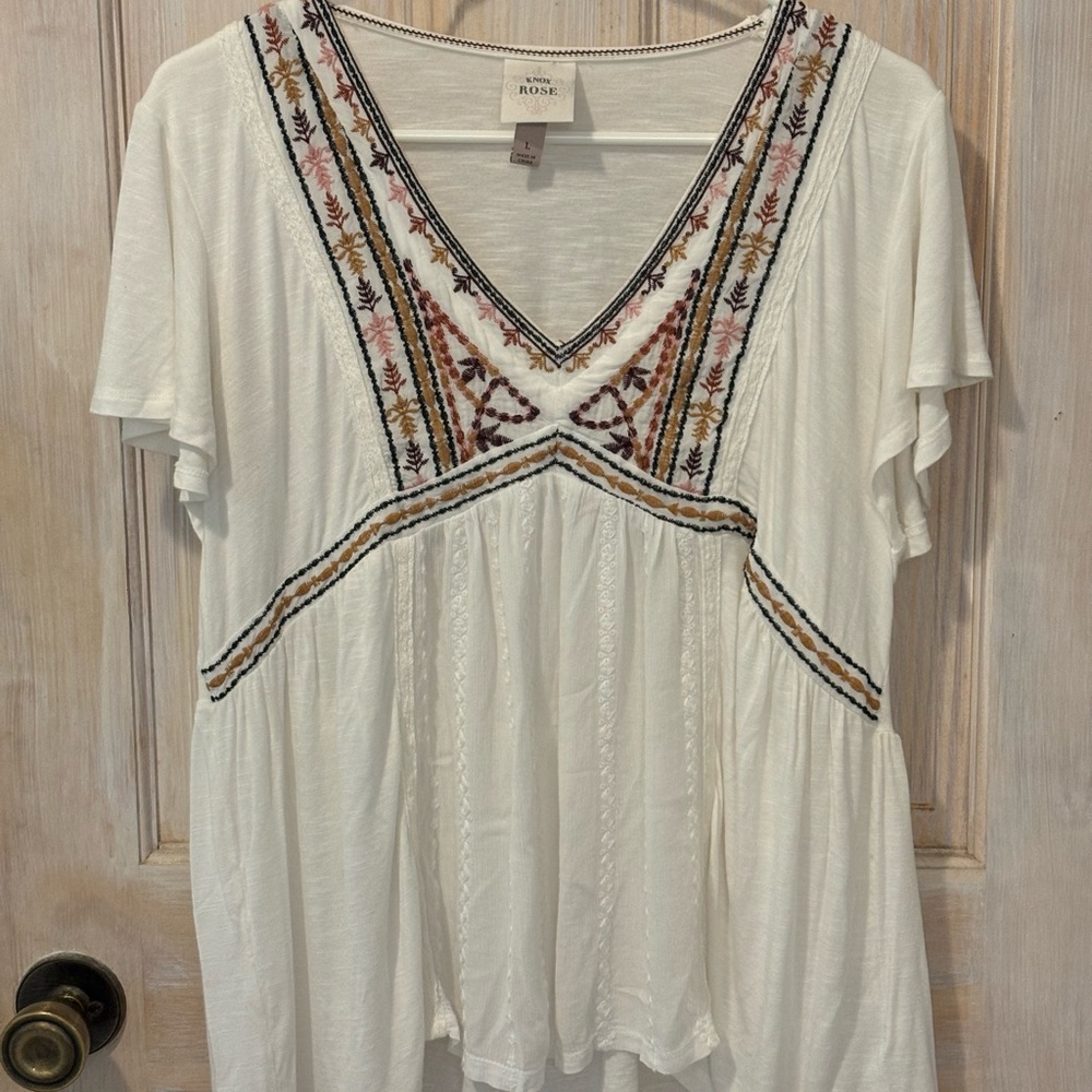Knox Rose Pretty Feminine Casual Top